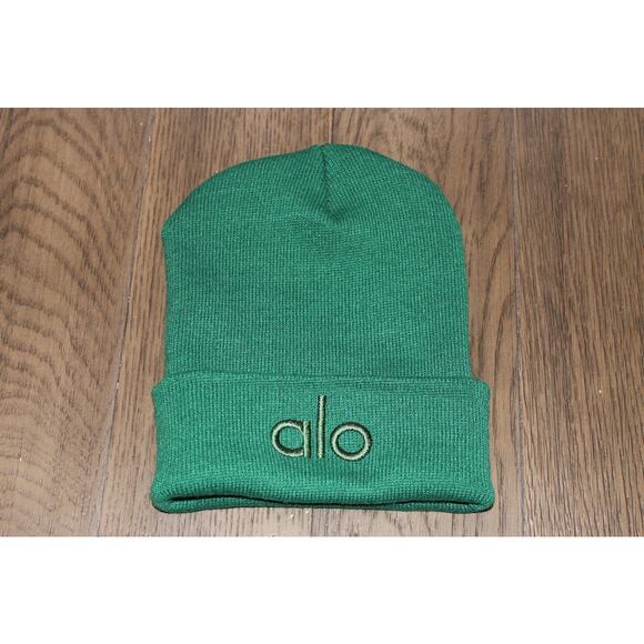 Alo Accessories - Alo Forrest Green Beanie